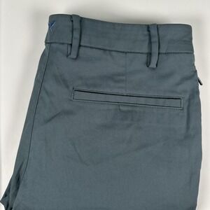 Birddogs Pants Mens 32 x 28‎ Blue Chino Stretch Performance Golf Unlined Casual